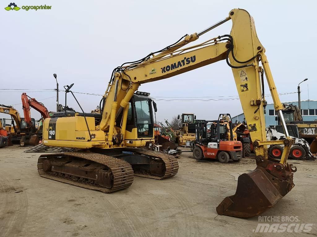 Komatsu PC180LC-7K Vikšriniai ekskavatoriai