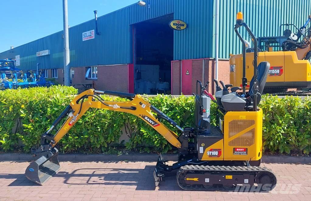 Sany SY 10 U Mini ekskavatoriai < 7 t