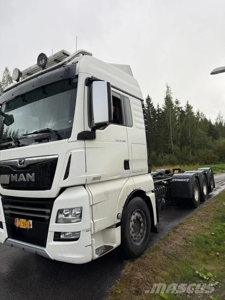 MAN TGX 32.580 Platforminiai/Gerviniai sunkvežimiai