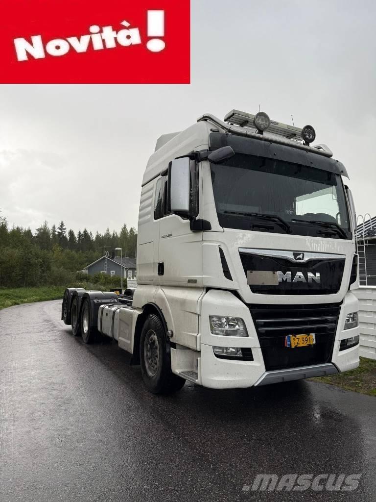 MAN TGX 32.580 Platforminiai/Gerviniai sunkvežimiai