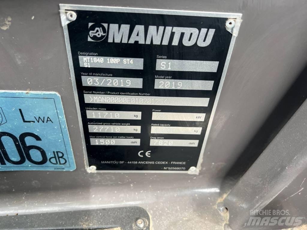 Manitou MT 1840 Teleskopiniai krautuvai