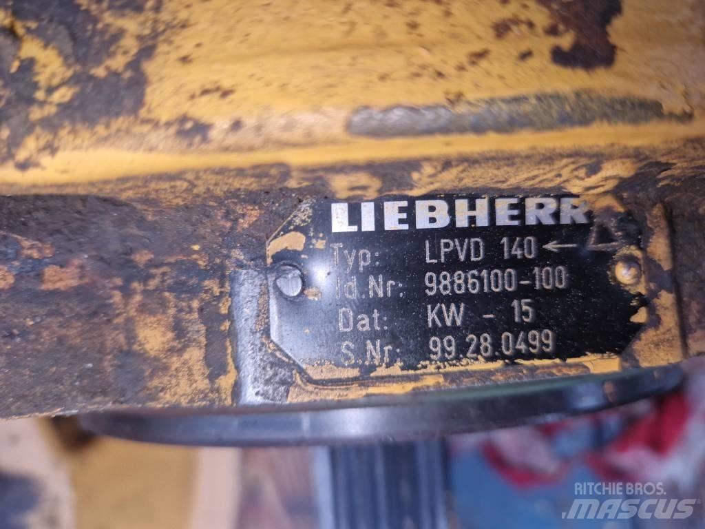 Liebherr LPVD 140 Hidraulikos įrenginiai
