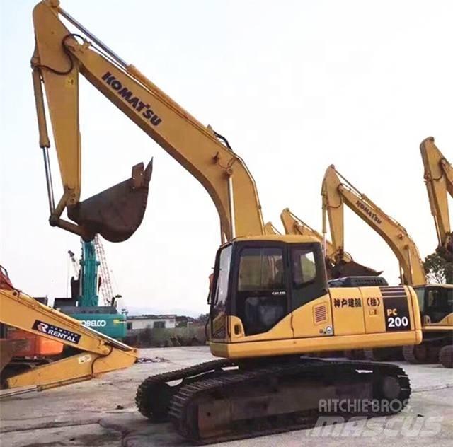 Komatsu pc200-7 Vikšriniai ekskavatoriai