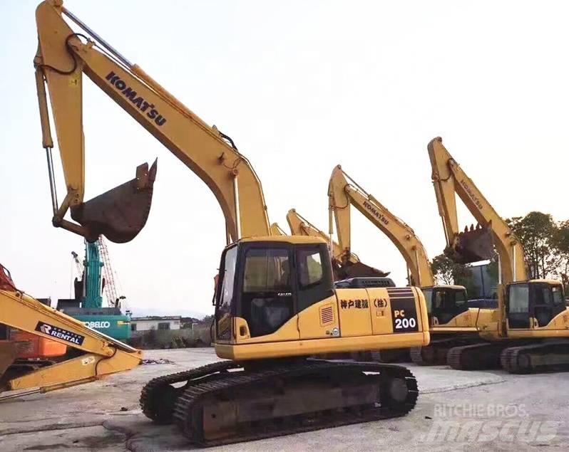 Komatsu pc200-7 Vikšriniai ekskavatoriai
