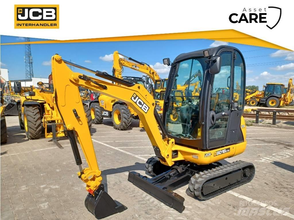 JCB 8018 CTS Mini ekskavatoriai < 7 t