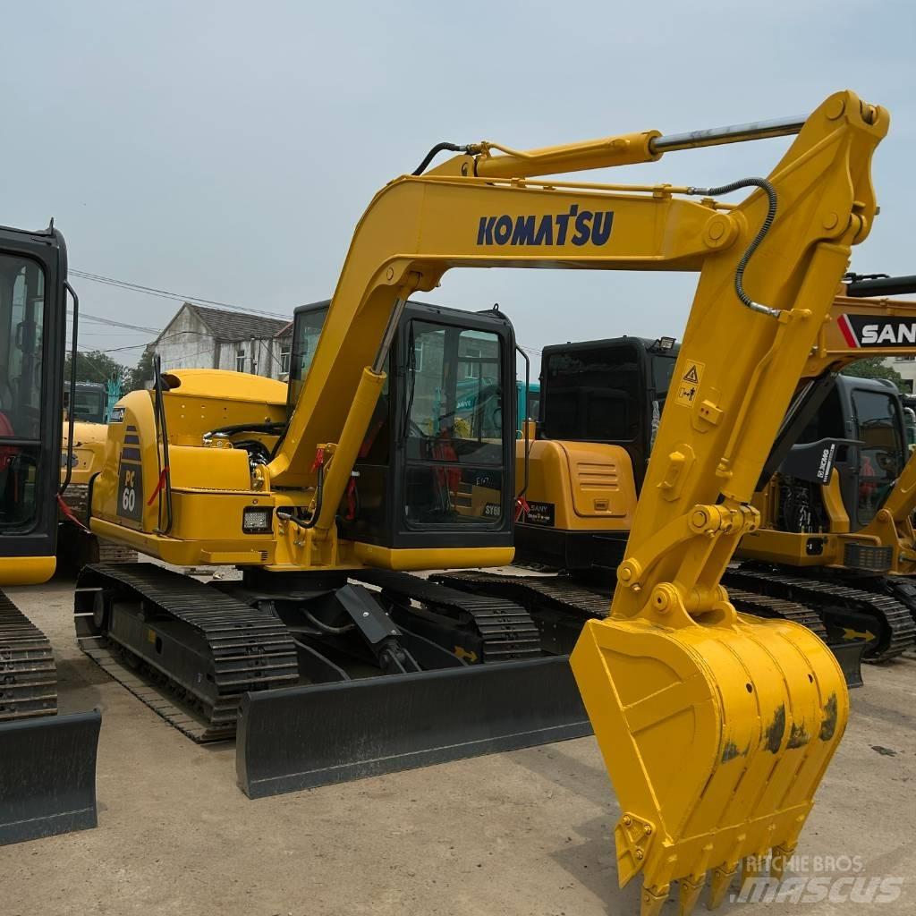 Komatsu 60-8 Vikšriniai ekskavatoriai
