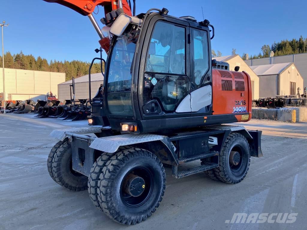Hitachi ZX 140 WT-6 Ratiniai ekskavatoriai