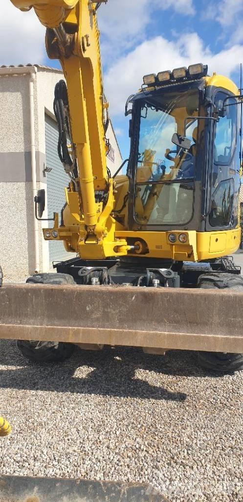 Komatsu PW98 MR10 Ratiniai ekskavatoriai