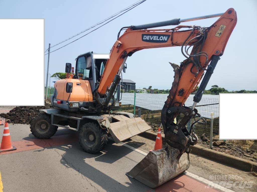 Doosan DX 55 W Ratiniai ekskavatoriai