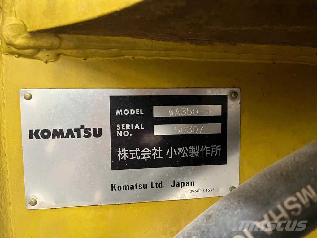 Komatsu WA 350-3 Naudoti ratiniai krautuvai