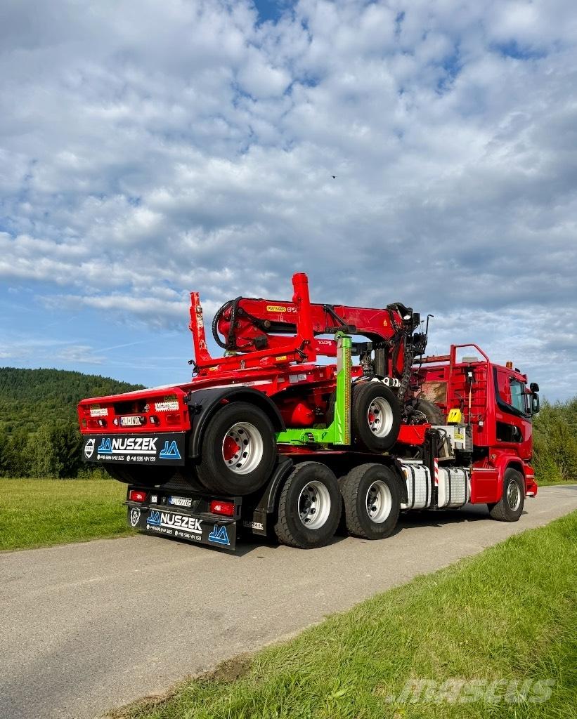 Scania R580 V8 6x4 Sunkvežimiai su dengtu kėbulu