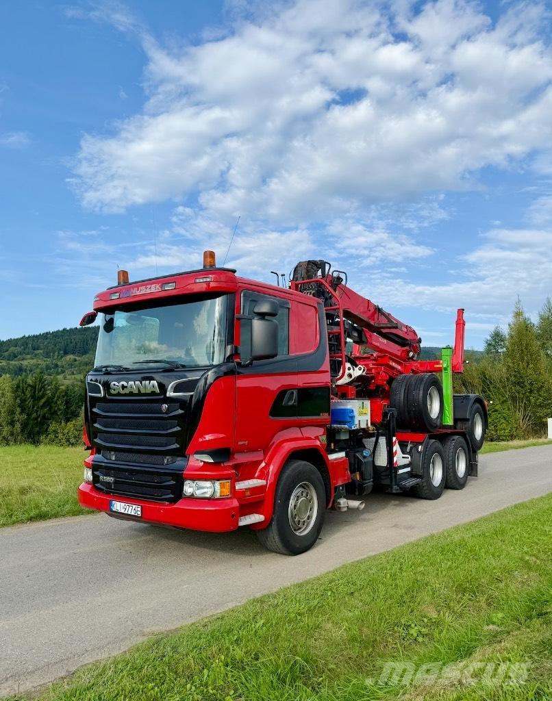Scania R580 V8 6x4 Sunkvežimiai su dengtu kėbulu