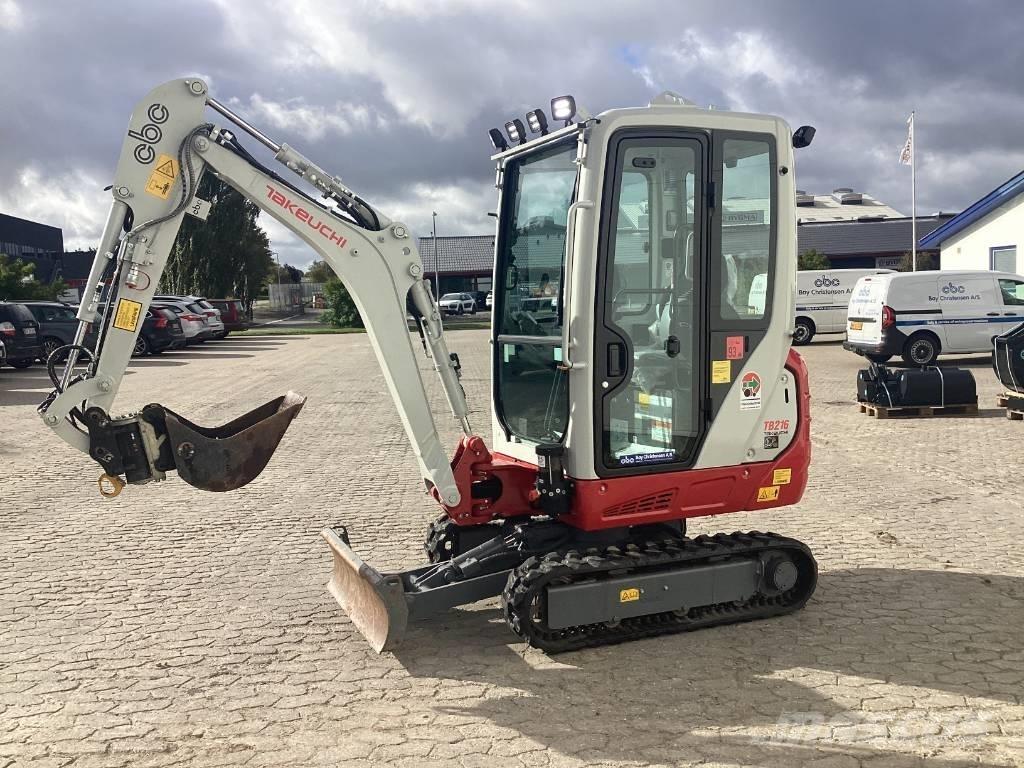 Takeuchi TB 216 Mini ekskavatoriai < 7 t