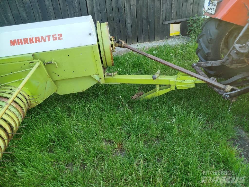 CLAAS Markant 52 Stačiakampių ryšulių presai