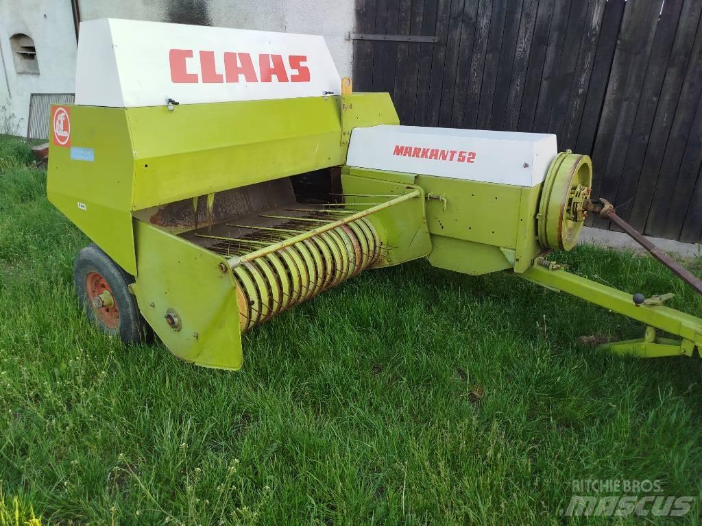 CLAAS Markant 52 Stačiakampių ryšulių presai