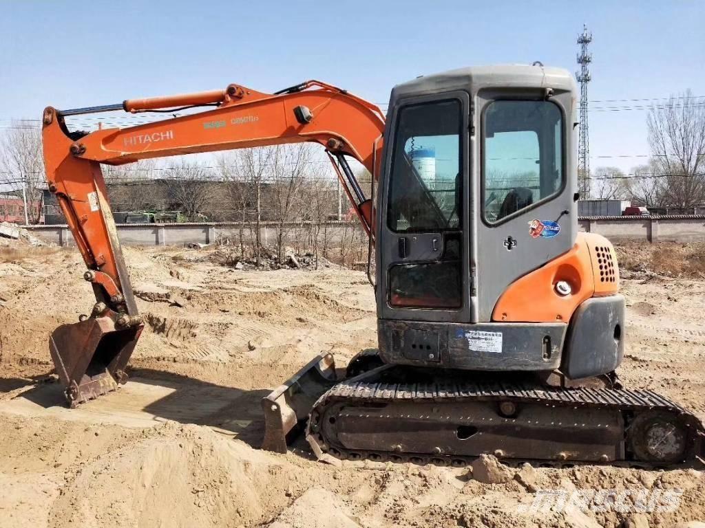 Hitachi ZX 55u Mini ekskavatoriai < 7 t