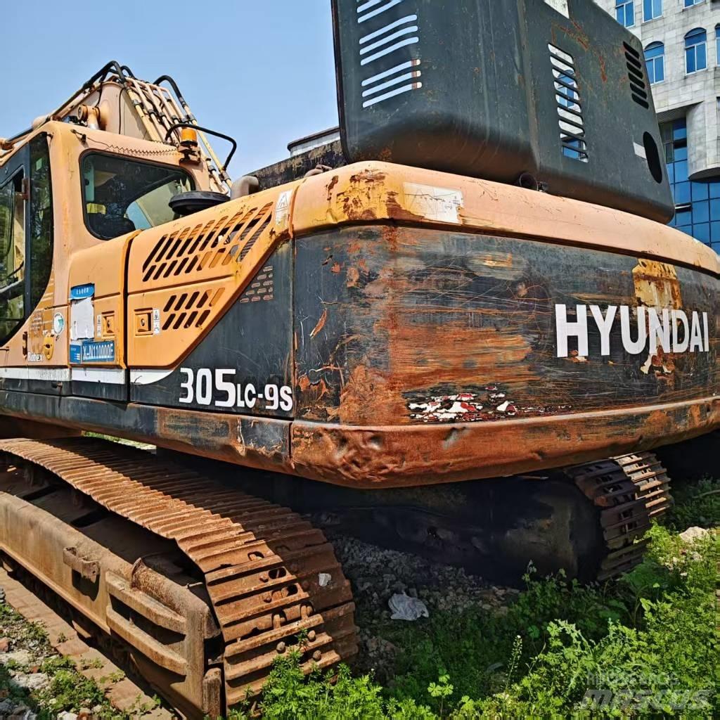 Hyundai R305LC-9S Vikšriniai ekskavatoriai