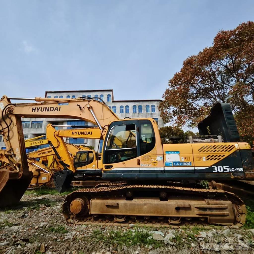 Hyundai R305LC-9S Vikšriniai ekskavatoriai