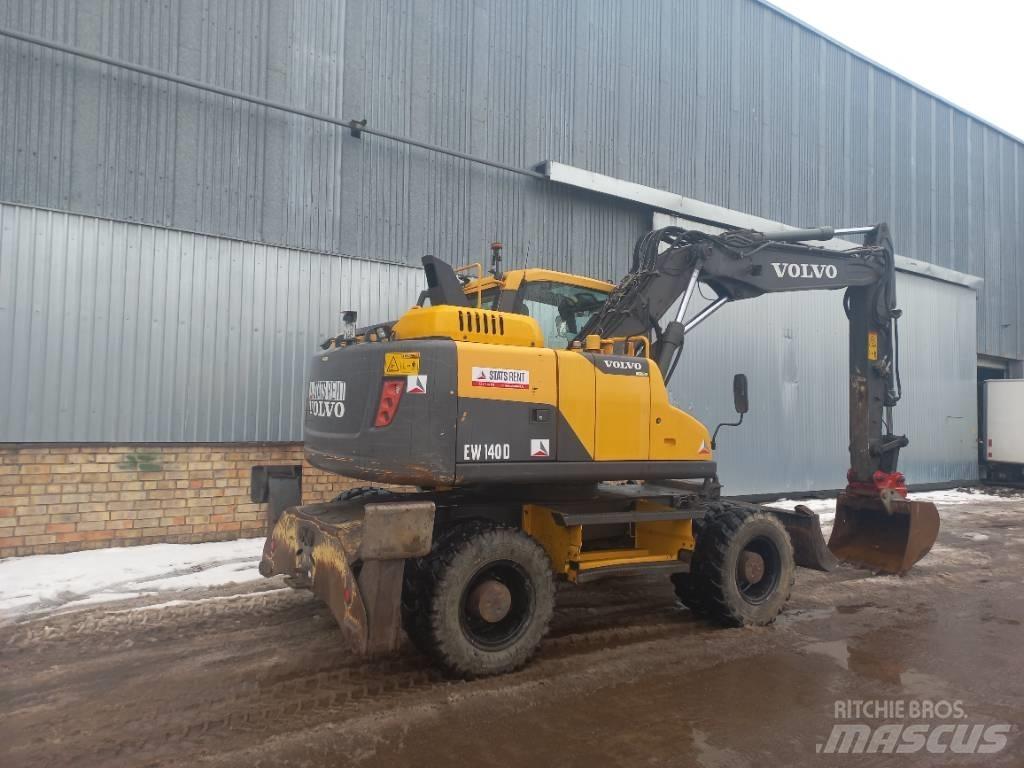 Volvo EW 140 D Ratiniai ekskavatoriai