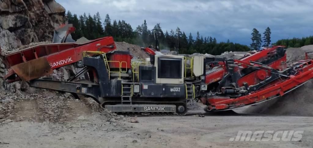 Sandvik QH 332 DDHS Mobilūs smulkintuvai