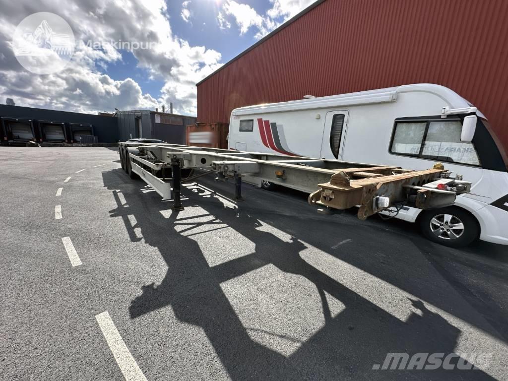 Fliegl SDS 400 Konteinerių puspriekabės