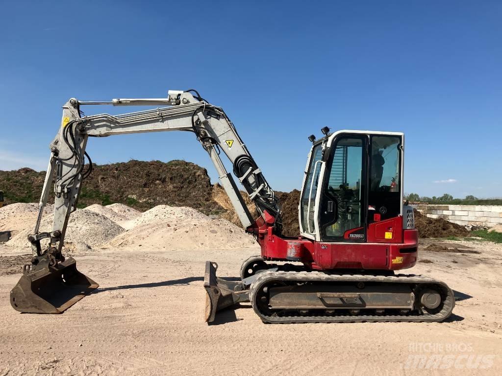 Takeuchi TB 280 FR Vidutinės galios ekskavatoriai 7-12 t