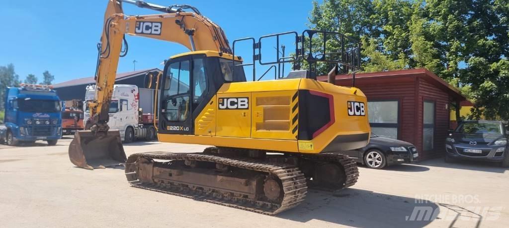 JCB 220 XL Vikšriniai ekskavatoriai