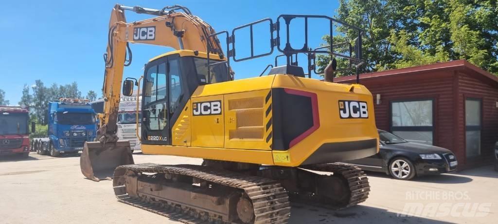 JCB 220 XL Vikšriniai ekskavatoriai
