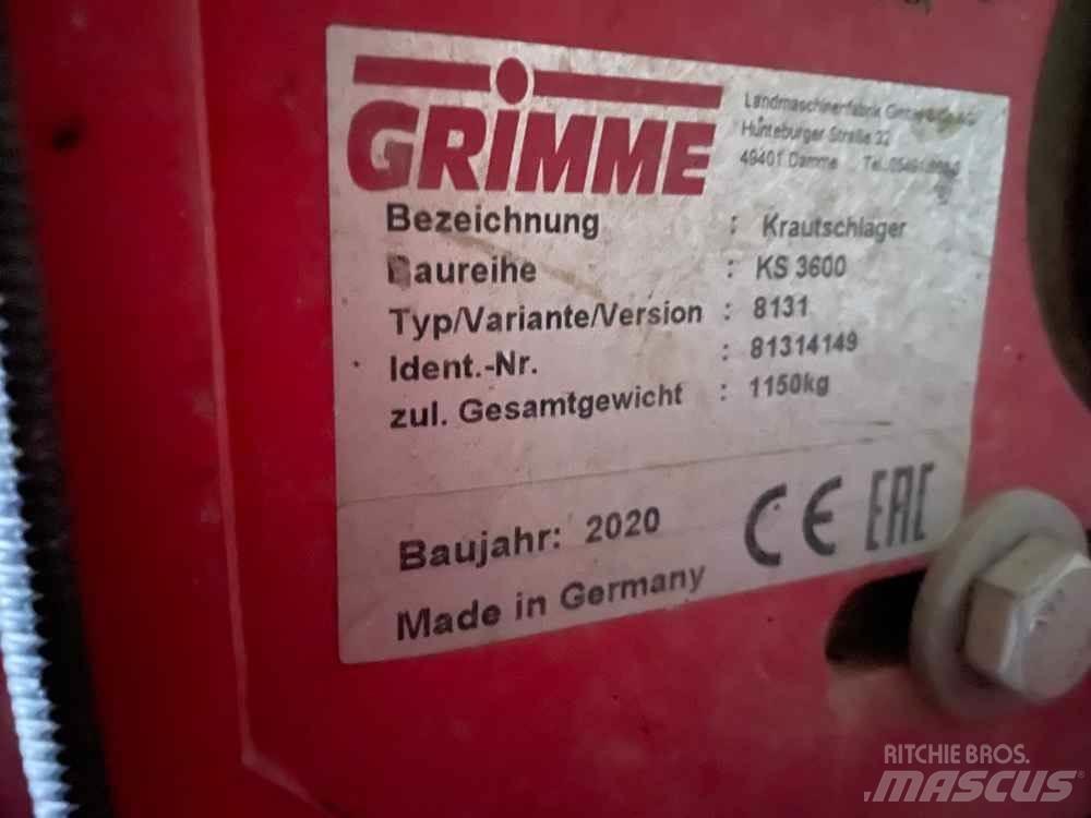 Grimme KS 3600 Bulvių įranga - Kita