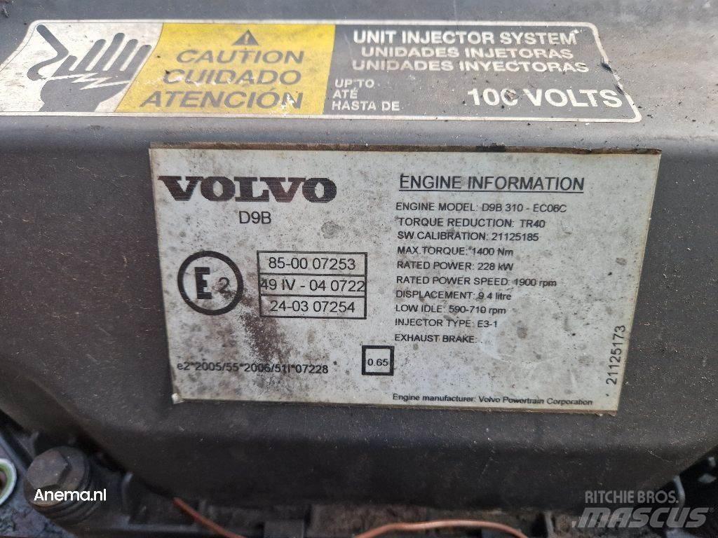 Volvo D9B Varikliai