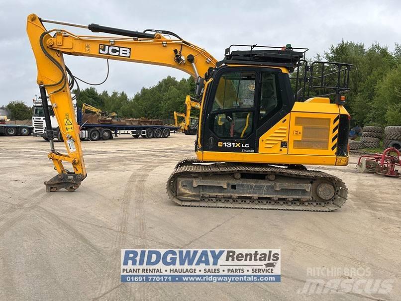 JCB 131 X L Vikšriniai ekskavatoriai