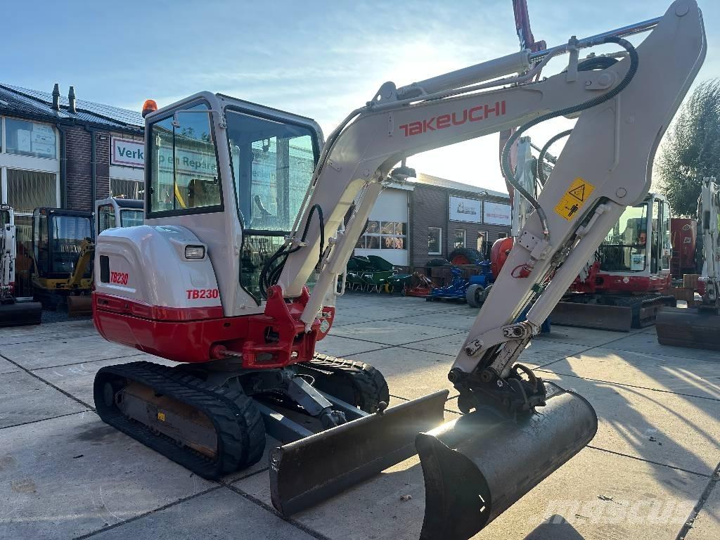 Takeuchi TB 230 Mini ekskavatoriai < 7 t