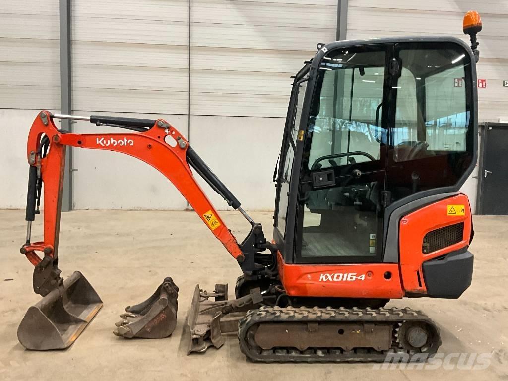 Kubota KX 016-4 Mini ekskavatoriai < 7 t