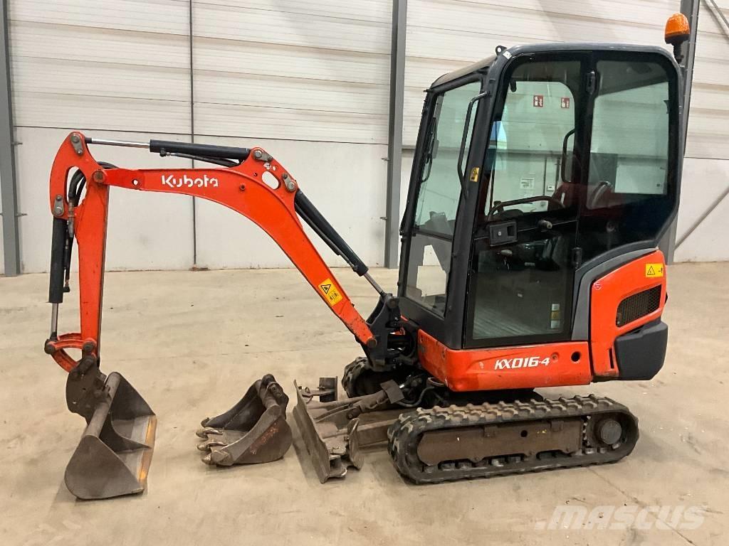 Kubota KX 016-4 Mini ekskavatoriai < 7 t