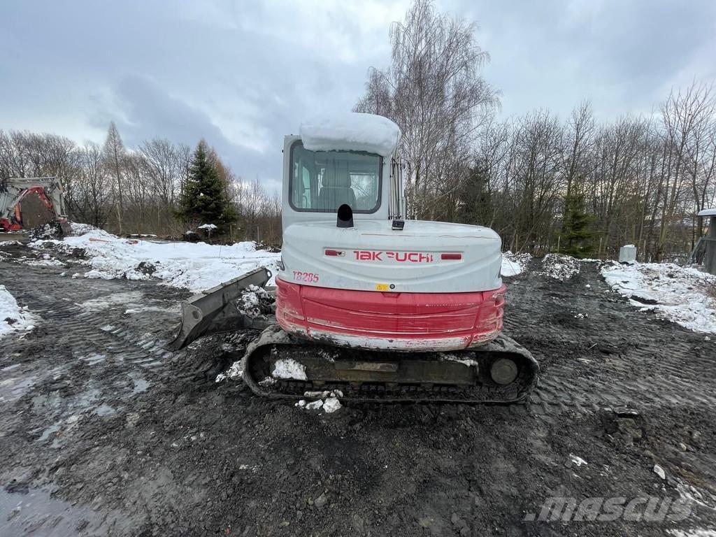 Takeuchi TB285 Vidutinės galios ekskavatoriai 7-12 t