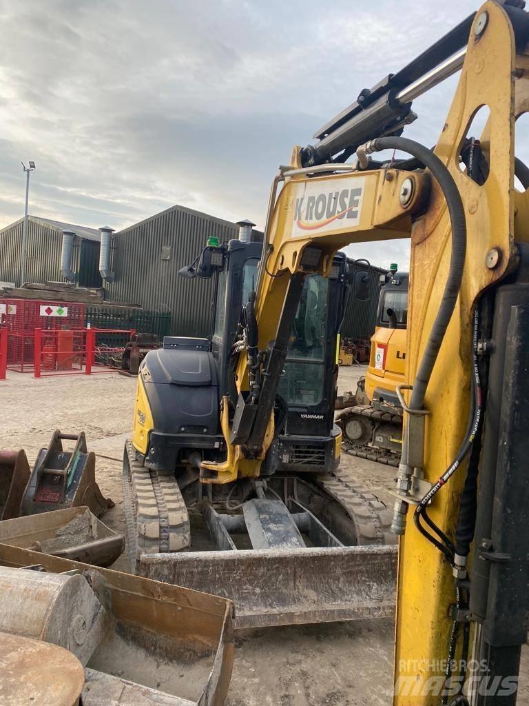 Yanmar Vio 50-6B Mini ekskavatoriai < 7 t