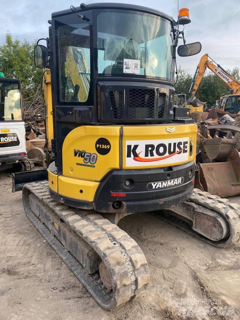 Yanmar Vio 50-6B Mini ekskavatoriai < 7 t
