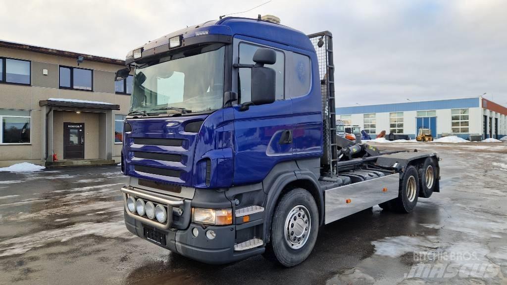 Scania R500 6X2 Sunkvežimiai su keliamuoju kabliu
