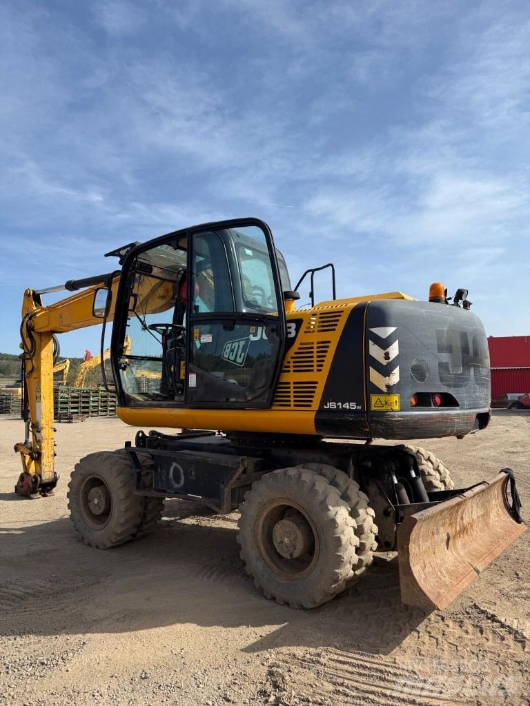 JCB JS 145 W Ratiniai ekskavatoriai