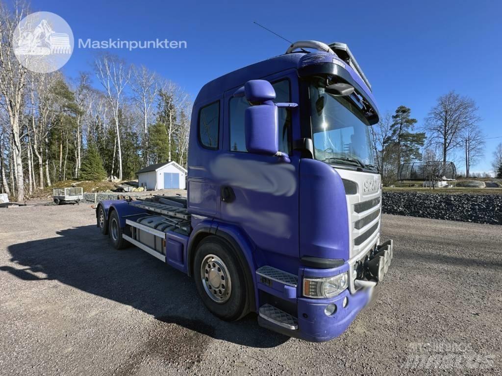 Scania G 480 Sunkvežimiai su keliamuoju kabliu