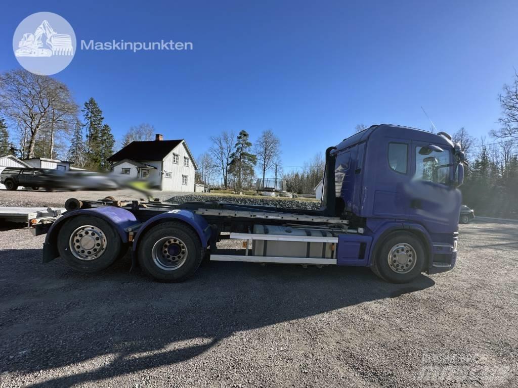 Scania G 480 Sunkvežimiai su keliamuoju kabliu