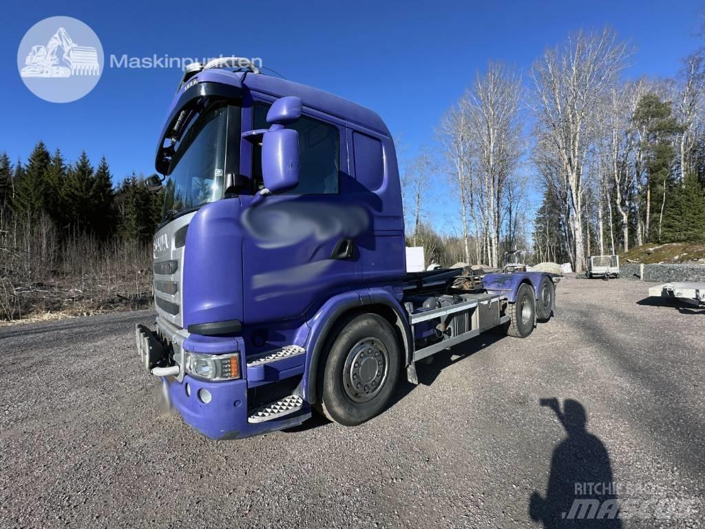 Scania G 480 Sunkvežimiai su keliamuoju kabliu