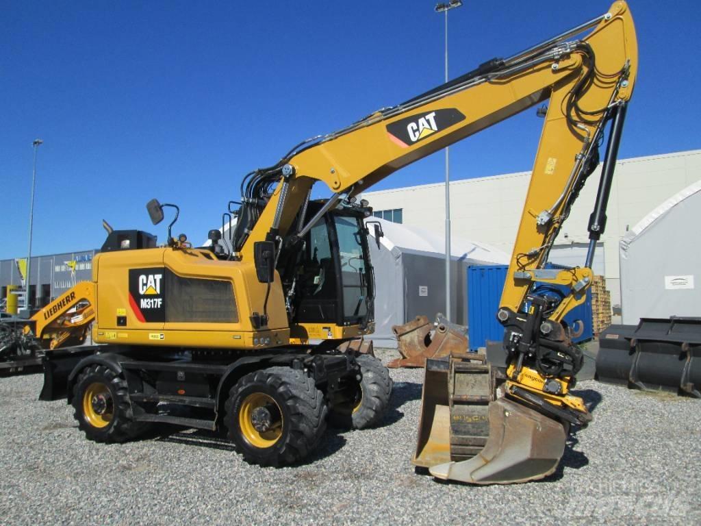 CAT M 317F Ratiniai ekskavatoriai
