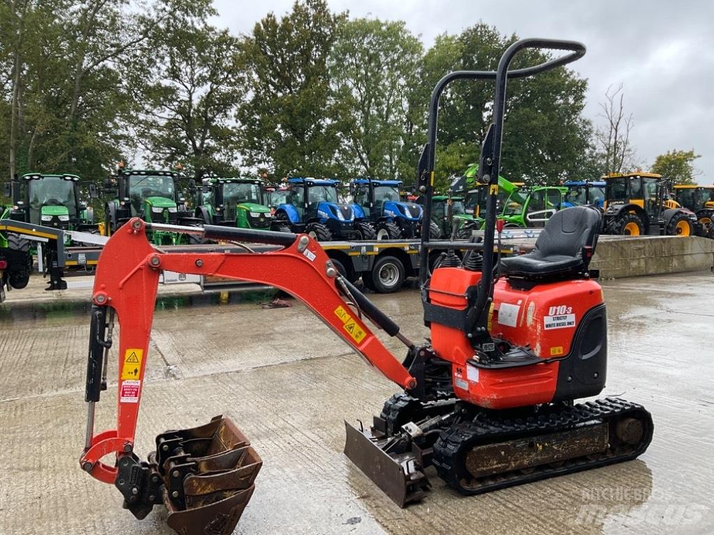 Kubota U 10-3 Mini ekskavatoriai < 7 t