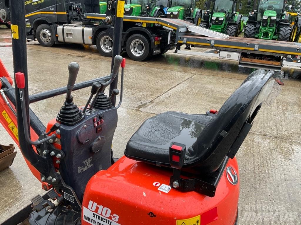 Kubota U 10-3 Mini ekskavatoriai < 7 t
