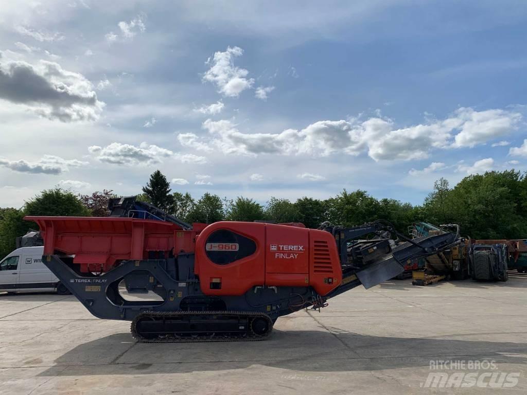 Terex Finlay J960 Mobilūs smulkintuvai