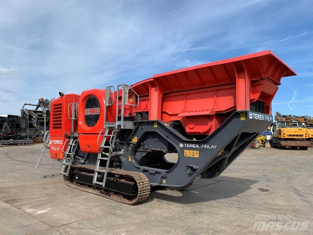 Terex Finlay J960 Mobilūs smulkintuvai