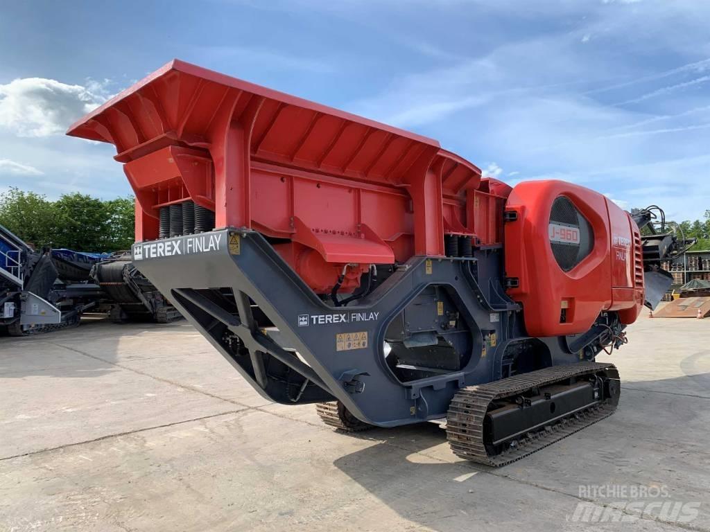 Terex Finlay J960 Mobilūs smulkintuvai