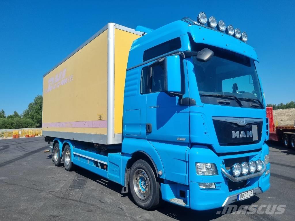 MAN TGX 28.560 Konteinerių nuožulnaus pakėlimo ant platformos krautuvai