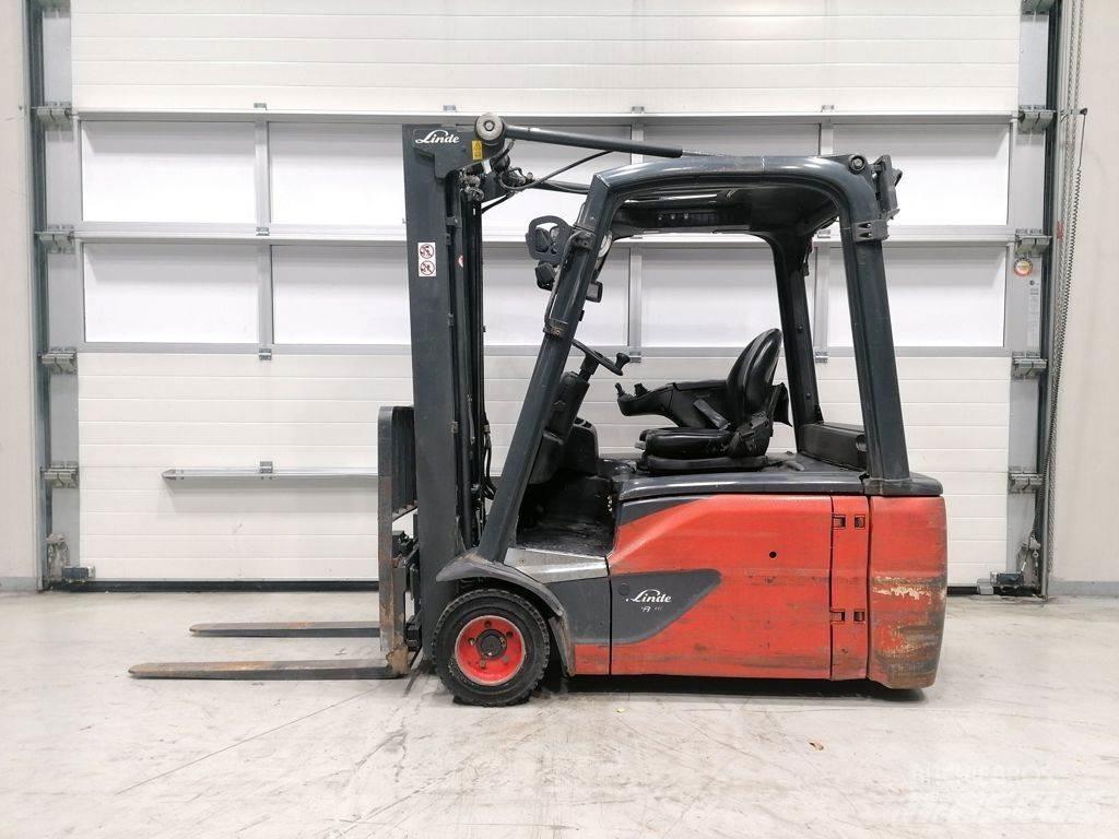 Linde E18L-02 Elektriniai šakiniai krautuvai